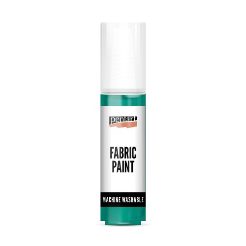 Barva na světlý a tmavý textil PENTART 20 ml TYRKYSOVÁ ZELENÁ