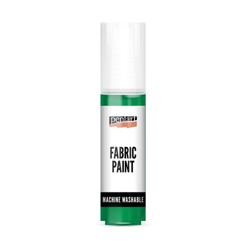 Barva na světlý a tmavý textil PENTART 20 ml ZELENÁ