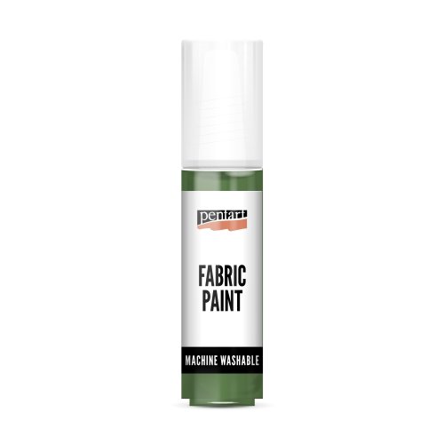 Barva na světlý a tmavý textil PENTART 20 ml BOROVICOVÁ ZELENÁ