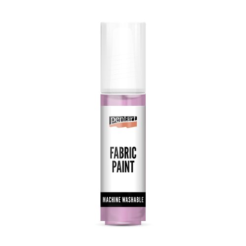 Barva na světlý a tmavý textil PENTART 20 ml RŮŽOVÁ