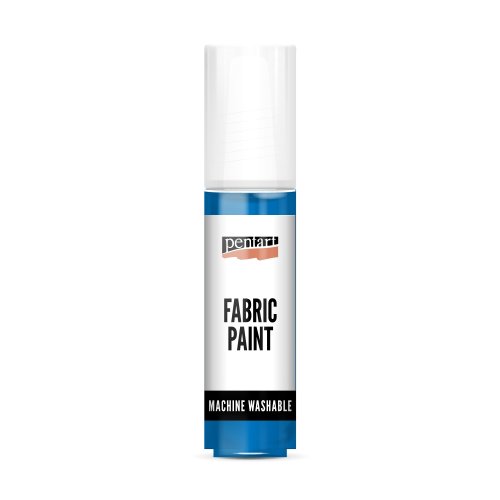 Barva na světlý a tmavý textil PENTART 20 ml TMAVÁ MODRÁ