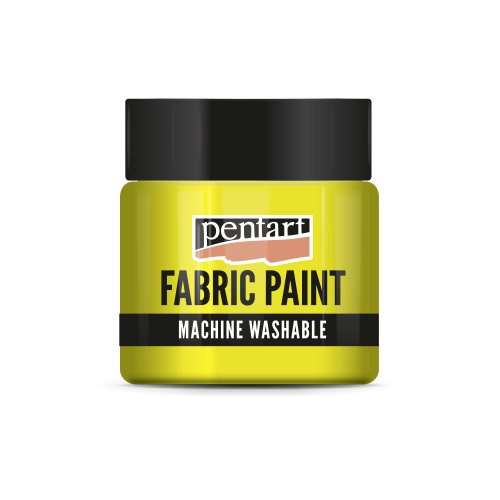 Barva na světlý a tmavý textil PENTART 50 ml ŽLUTÁ