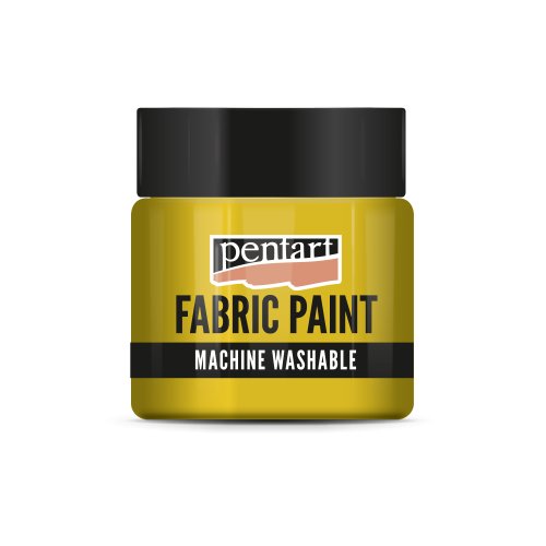 Barva na světlý a tmavý textil PENTART 50 ml SLUNEČNÍ ŽLUTÁ