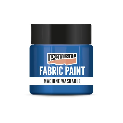 Barva na světlý a tmavý textil PENTART 50 ml MODRÁ