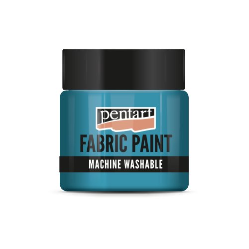 Barva na světlý a tmavý textil PENTART 50 ml TYRKYSOVÁ MODRÁ