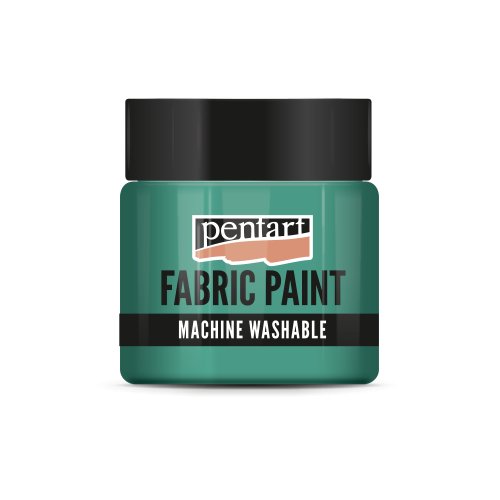 Barva na světlý a tmavý textil PENTART 50 ml TYRKYSOVÁ ZELENÁ