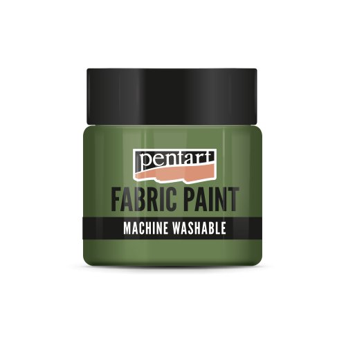 Barva na světlý a tmavý textil PENTART 50 ml BOROVICOVÁ ZELENÁ