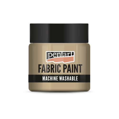 Barva na světlý a tmavý textil PENTART 50 ml OŘÍŠKOVÁ