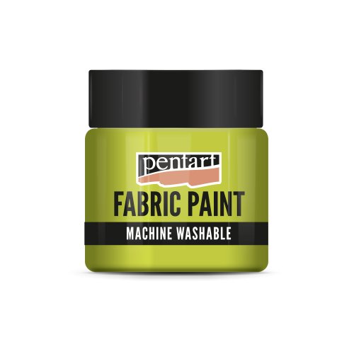 Barva na světlý a tmavý textil PENTART 50 ml JABLEČNÁ ZELENÁ