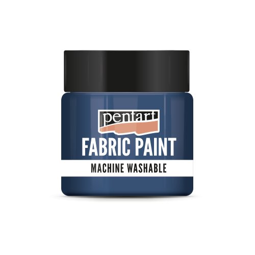 Barva na světlý a tmavý textil PENTART 50 ml TMAVÁ MODRÁ