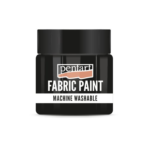 Barva na světlý a tmavý textil PENTART 50 ml ČERNÁ