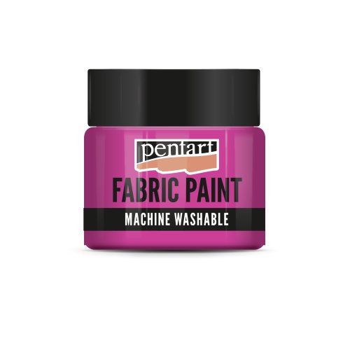 Barva na textil PENTART 30 ml SVÍTÍCÍ VE TMĚ RŮŽOVÁ