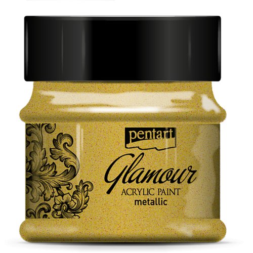 Akrylová barva metalická zářivá PENTART 50 ml