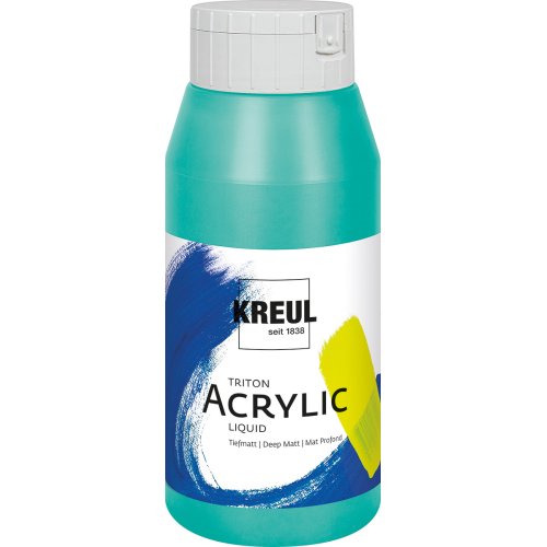 Akrylová barva TRITON KREUL SOLO GOYA 750 ml KOBALTOVÁ TYRYKYSOVÁ