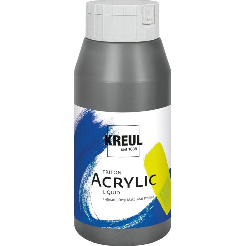 Akrylová barva TRITON KREUL SOLO GOYA 750 ml GRAFITOVÁ