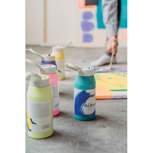 Akrylová barva TRITON KREUL SOLO GOYA 750 ml TYRYKYSOVÁ ZELENÁ - youtube.com/embed/M0dd_avZGUw