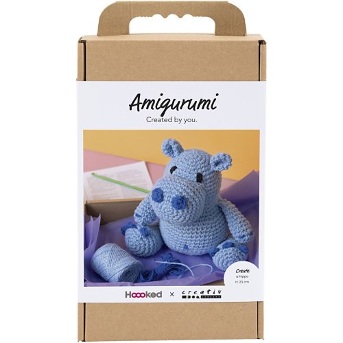 Amigurumi sada háčkování - KAMARÁD HROŠÍK