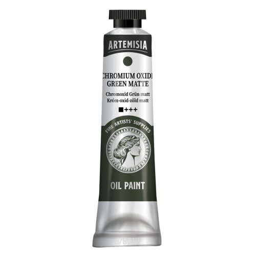 Olejová barva ARTEMISIA 20 ml chromium oxide zelená matte