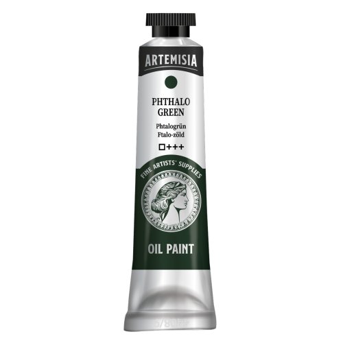 Olejová barva ARTEMISIA 20 ml phthalo zelená