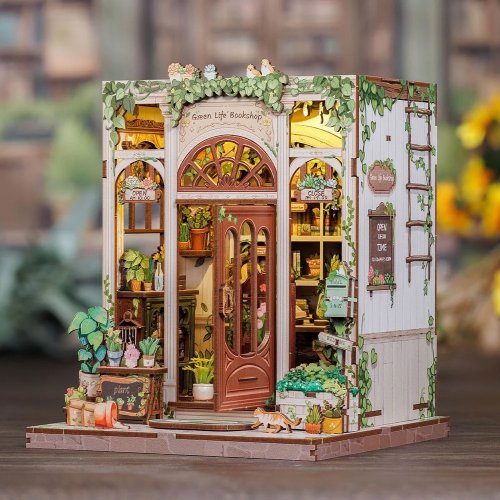 Book Nook sada - Knihkupectví s květinami
