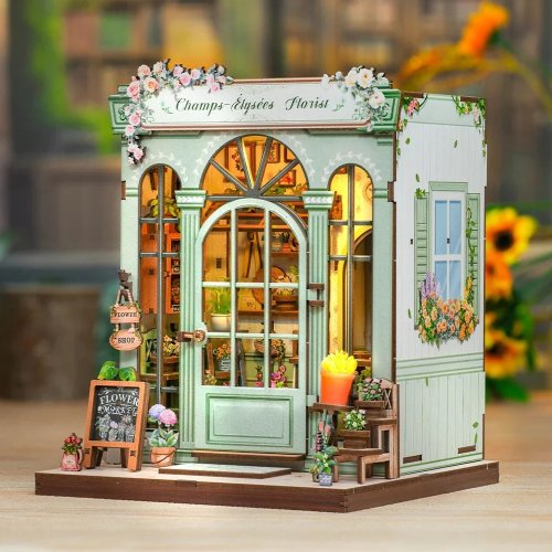 Book Nook sada - Květinářství na Champs-Élysées