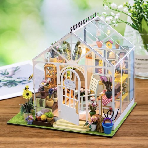 Miniaturní domeček KVĚTINÁŘSTVÍ