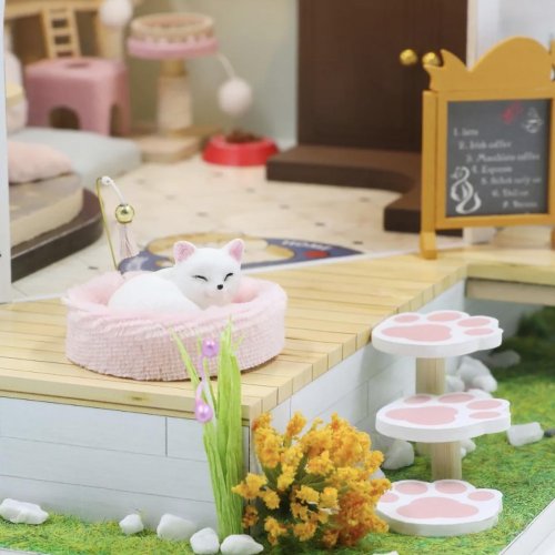 Miniaturní domeček ZAHRADNÍ KOČÍČÍ KAVÁRNA - M2111-07.jpg