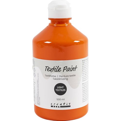 Barva na textil CREATIV 500 ml ORANŽOVÁ