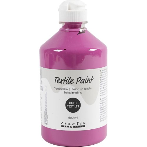 Barva na textil CREATIV 500 ml RŮŽOVÁ