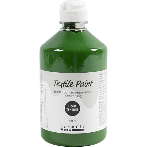 Barva na textil CREATIV 500 ml TRÁVOVÁ ZELENÁ