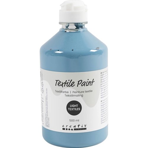 Barva na textil CREATIV 500 ml HOLUBÍ MODRÁ