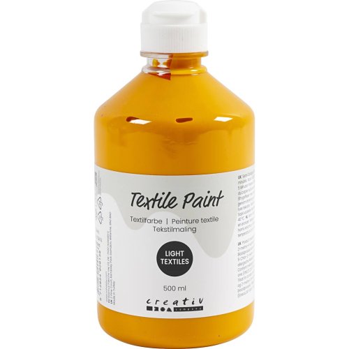 Barva na textil CREATIV 500 ml HOŘČICOVÁ