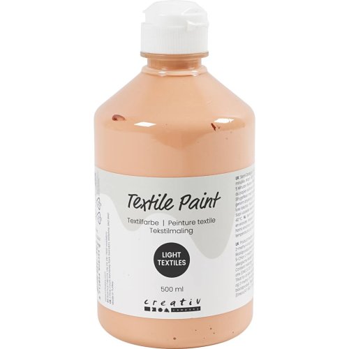 Barva na textil CREATIV 500 ml BÉŽOVÁ