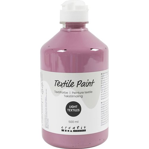 Barva na textil CREATIV 500 ml TMAVÁ RŮŽOVÁ