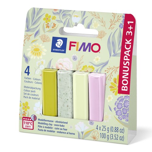 FIMO Soft sada 3+1 FLORAL