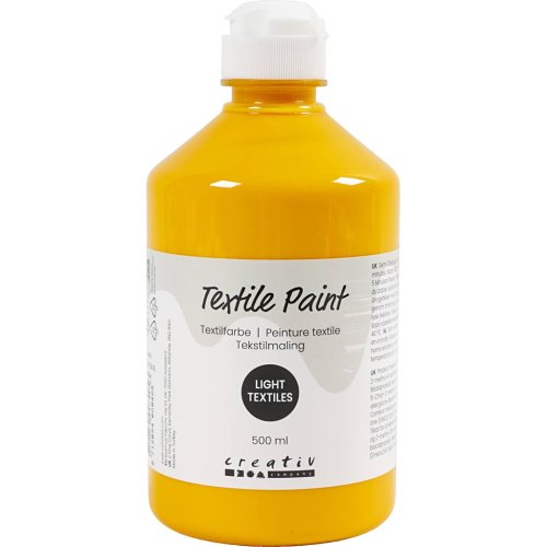 Barva na textil CREATIV 500 ml ŽLUTÁ