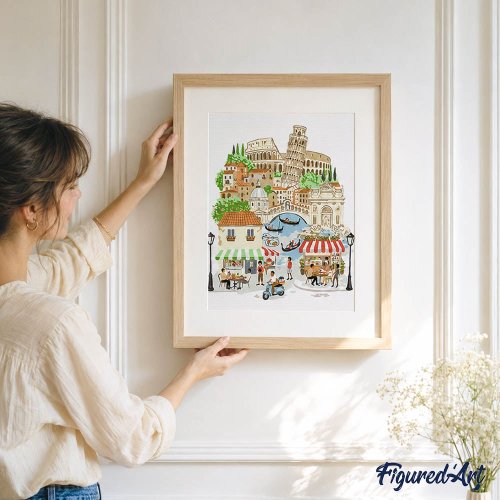 Malování podle čísel - ITALSKÁ DOLCE VITA 24.5 x 32.5 cm - GFA002_7.jpg