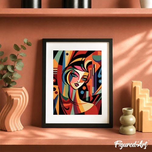 Malování podle čísel - ABSTRAKTNÍ ŽENA 24.5 x 32.5 cm - GFA017_7.jpg
