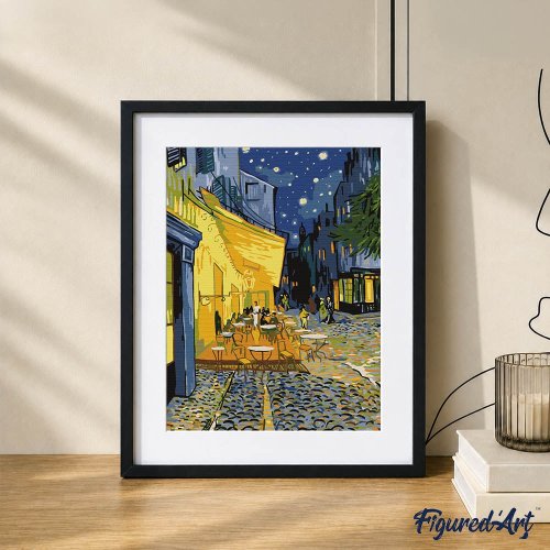 Malování podle čísel - TERASA KAVÁRNY V NOCI, VINCENT VAN GOGH 24.5 x 32.5 cm - GFA023_7.jpg
