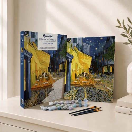 Malování podle čísel - TERASA KAVÁRNY V NOCI, VINCENT VAN GOGH 24.5 x 32.5 cm - GFA023_8.jpg