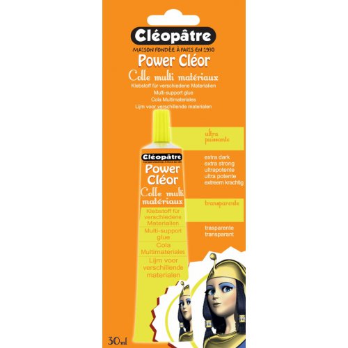 Lepidlo transparentní extra silné POWER CLEOR 30 g v tubě