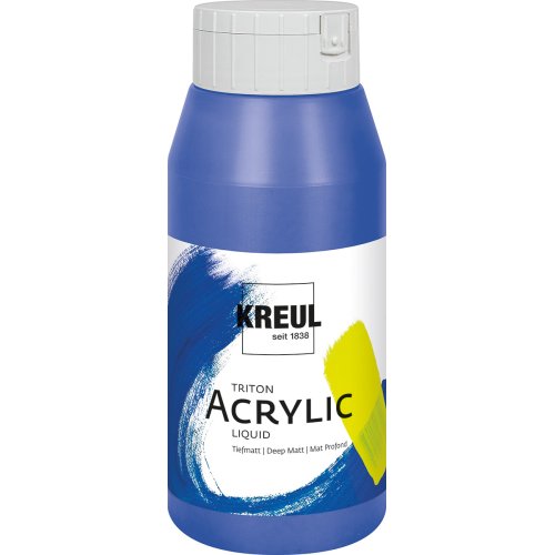 Akrylová barva TRITON KREUL SOLO GOYA 750 ml ULTRAMARÍNOVÁ MODRÁ