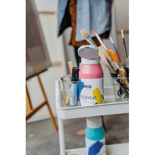 Akrylová barva TRITON KREUL SOLO GOYA 750 ml STŘÍBRNÁ - youtube.com/embed/cj2cTcGcl3Y