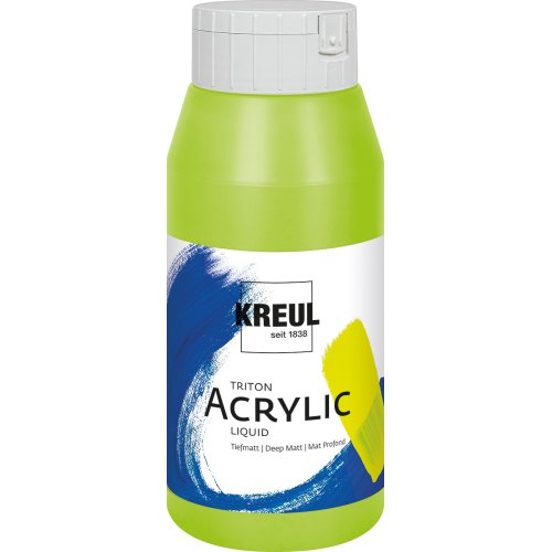 Akrylová barva TRITON KREUL SOLO GOYA 750 ml SVÍTÍCÍ ZELENÁ