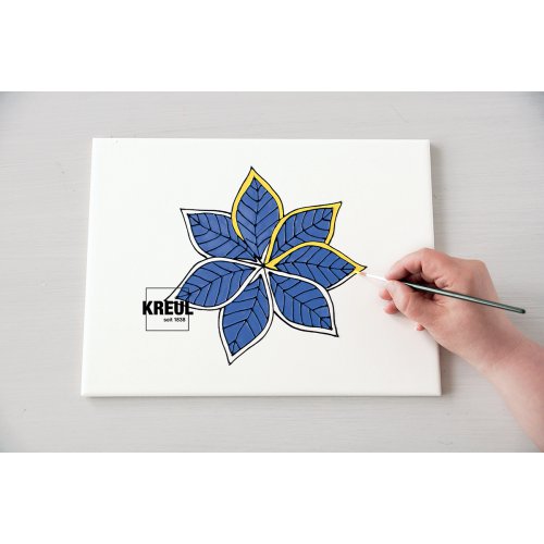 Kopírovací papír pro přenos motivů na  kov, porcelán, keramiku a sklo - grafit, 10 listů, A4 - CK23048_KREUL_GRAFITOVY_PAPIR_IMG1.JPG