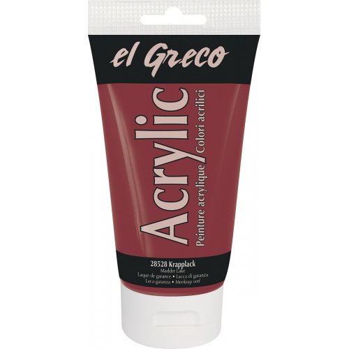 Akrylová barva EL GRECO 150 ml MADDER LAKE