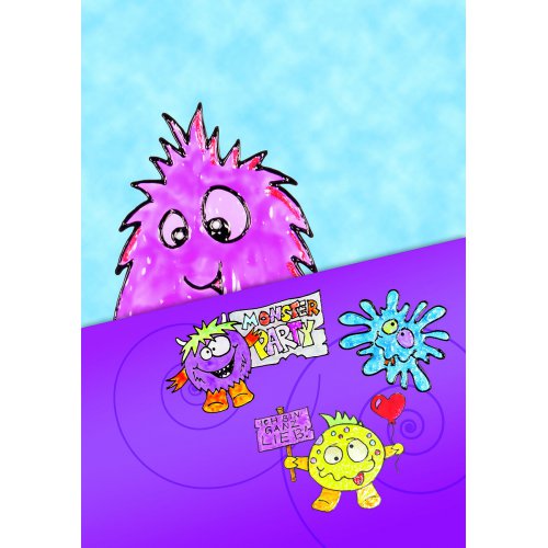 Sada Barva na sklo WINDOW COLOR BASIC - CK42701_Window Color Motiv Monster.jpg
